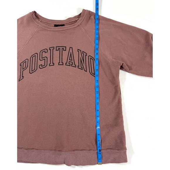 Retro Brand Los Angeles Positano Sweatshirt Small Mauve 100% Cotton Made in USA - Picture 8 of 8